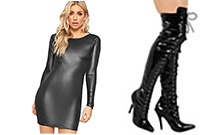 Leather Look Clothing