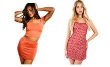 Mini Dresses & Skirts