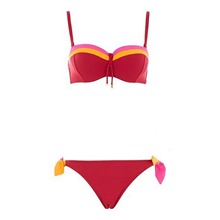 Plus Size Red Hot Bikini Set