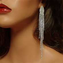 Diamante Clip on Earrings