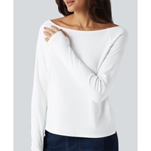 New Boat Neck Top/Blouse