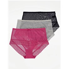 See Thru Soft Lace Fuller Knickers