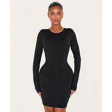 Sculpted Bodycon Mini Dress