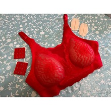 See Thru Silicone Breast Pocket Bra