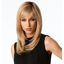 Nicole Multilayered Long Full Wig with Fringe