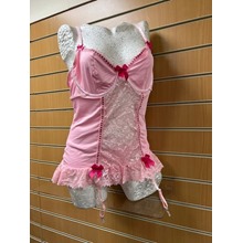 Pink Lady Lacey Basque