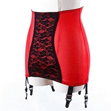 Red 6 Suspender Roll On Girdle