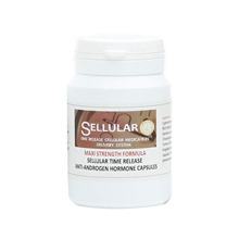 Sellular 24-Hour Time Release Anti Androgen Male Hormone Suppressant Capsules