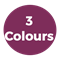 3 colours