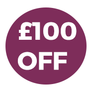 £100 off