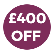 £400 off