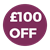 £100 off